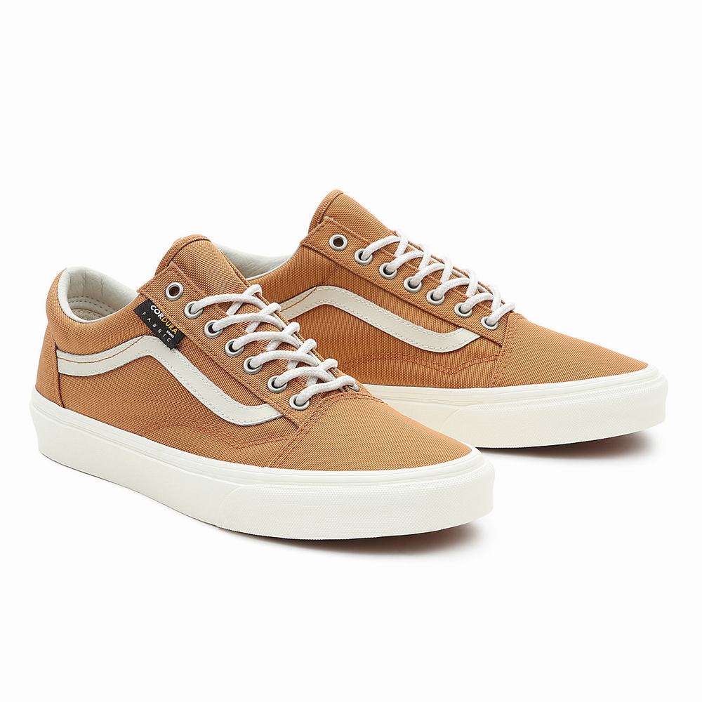 Men\'s Vans Old Skool Sneakers Brown | USA27548