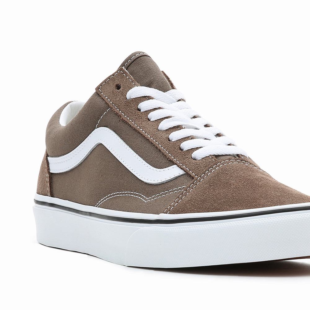 Men's Vans Old Skool Sneakers Brown | USA43019