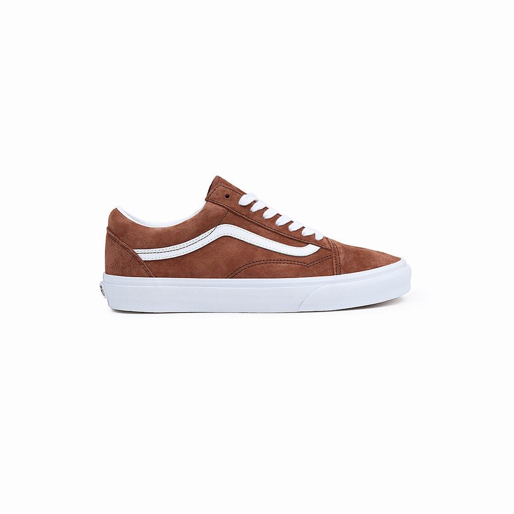 Men's Vans Old Skool Sneakers Brown | USA54720