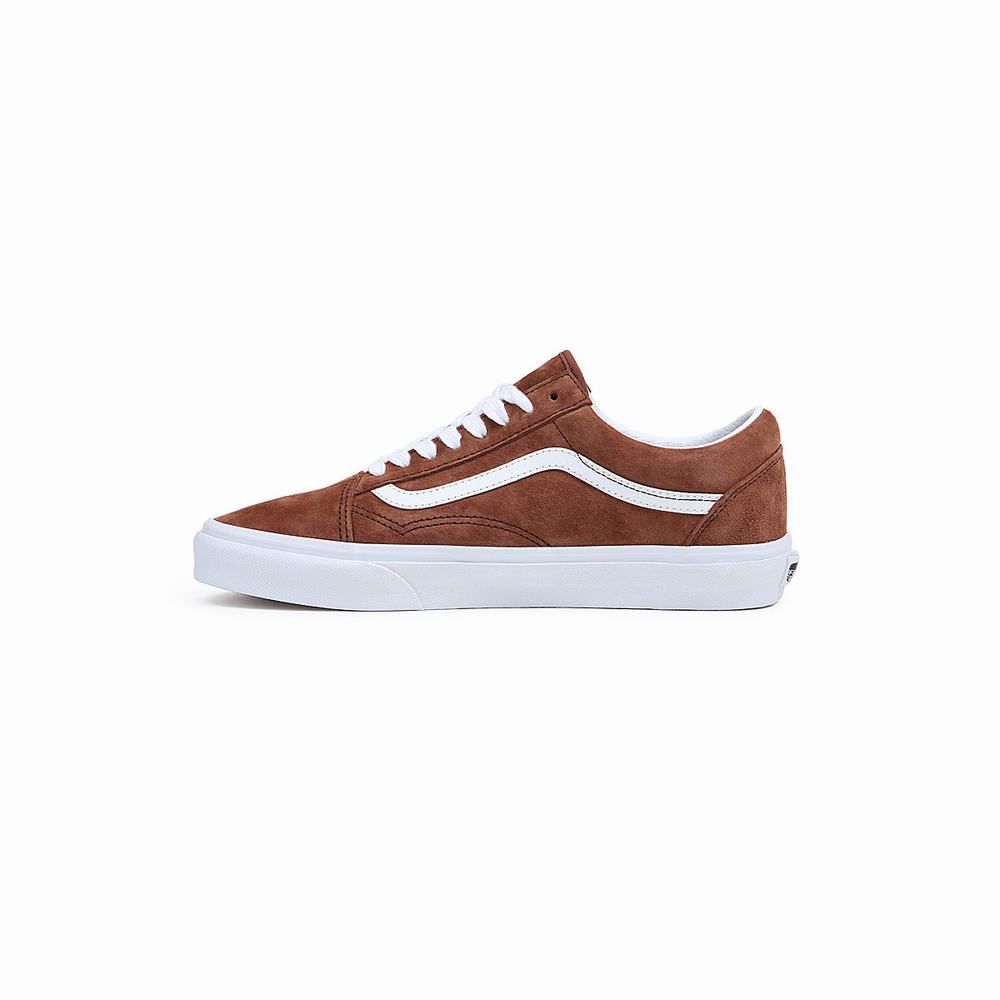 Men's Vans Old Skool Sneakers Brown | USA54720