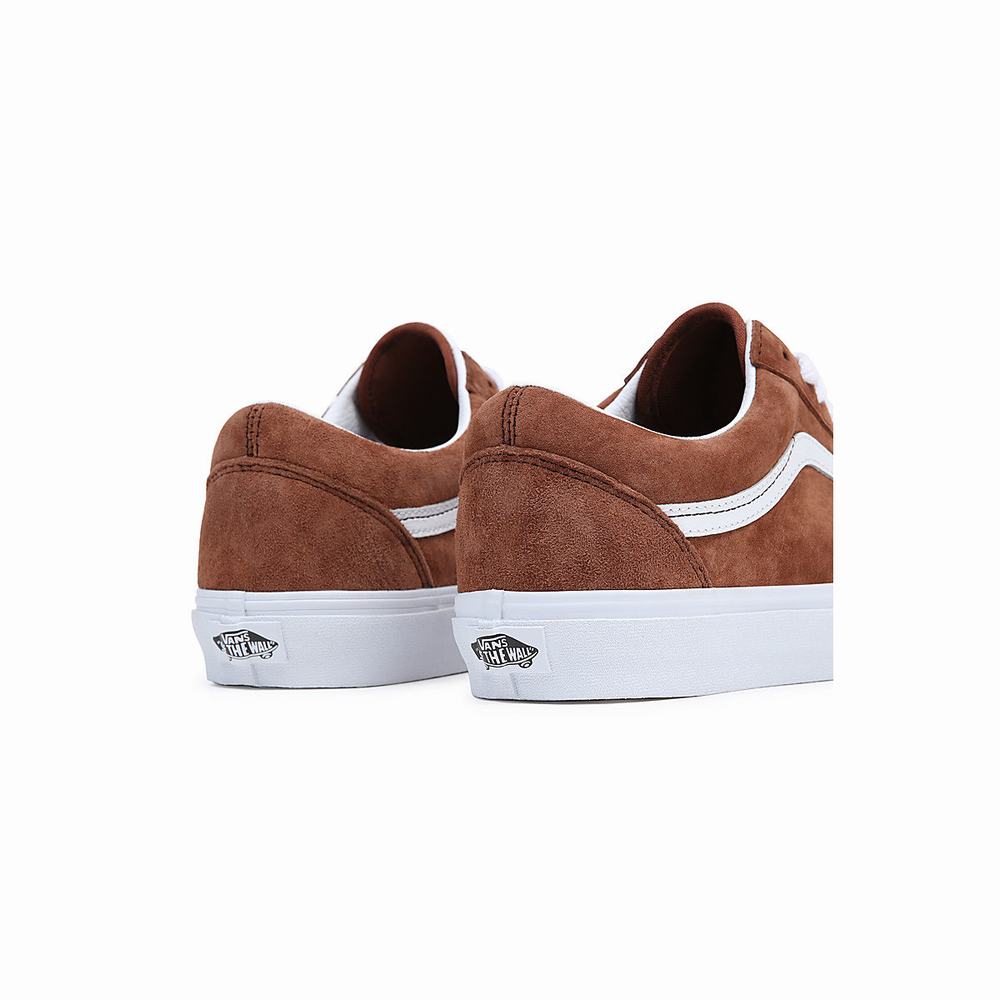 Men's Vans Old Skool Sneakers Brown | USA54720