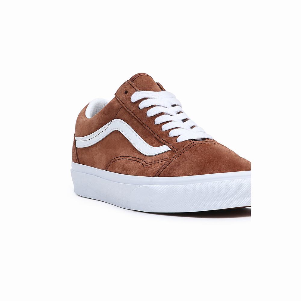 Men's Vans Old Skool Sneakers Brown | USA54720