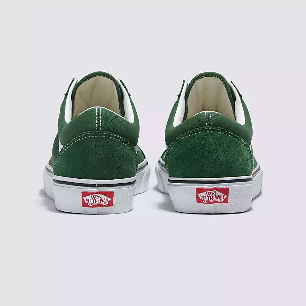 Men's Vans Old Skool Sneakers Green | USA61435