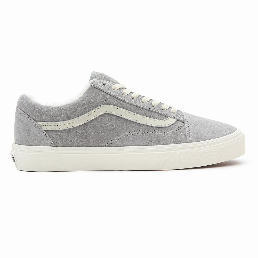 Men's Vans Old Skool Sneakers Grey | USA48512