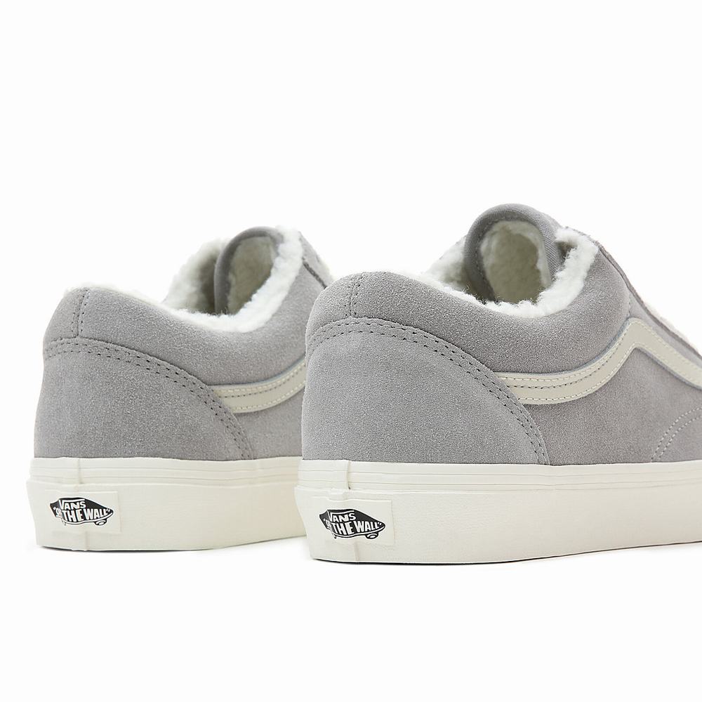 Men's Vans Old Skool Sneakers Grey | USA48512