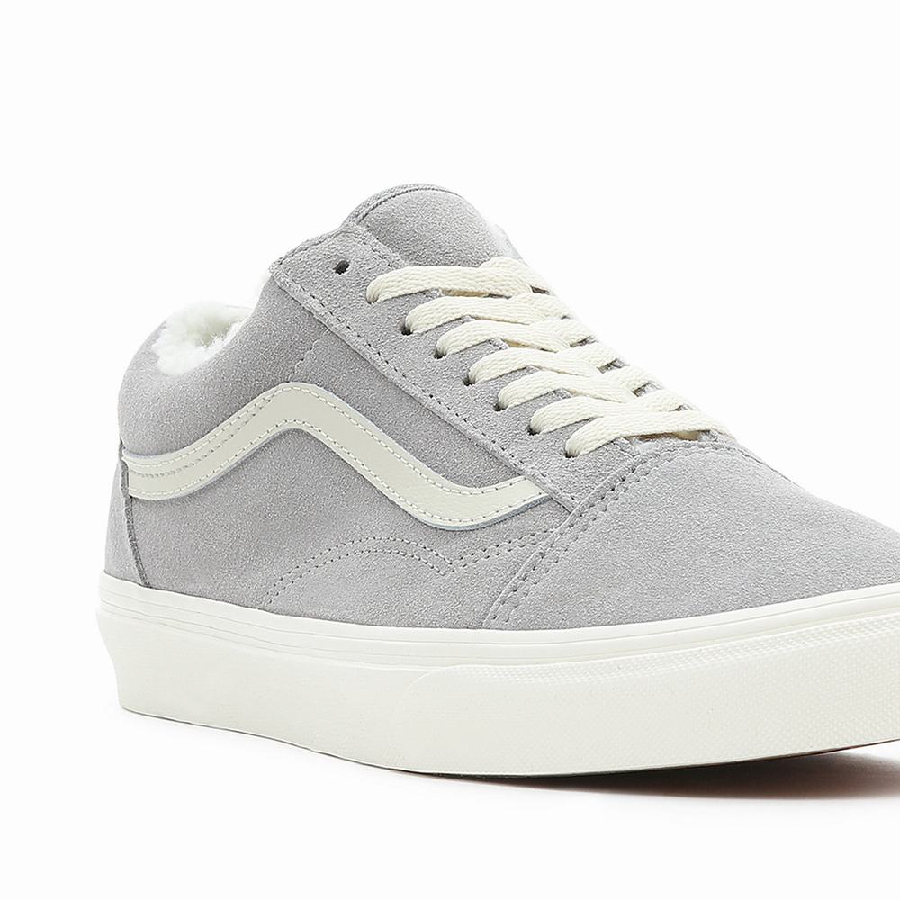 Men's Vans Old Skool Sneakers Grey | USA48512