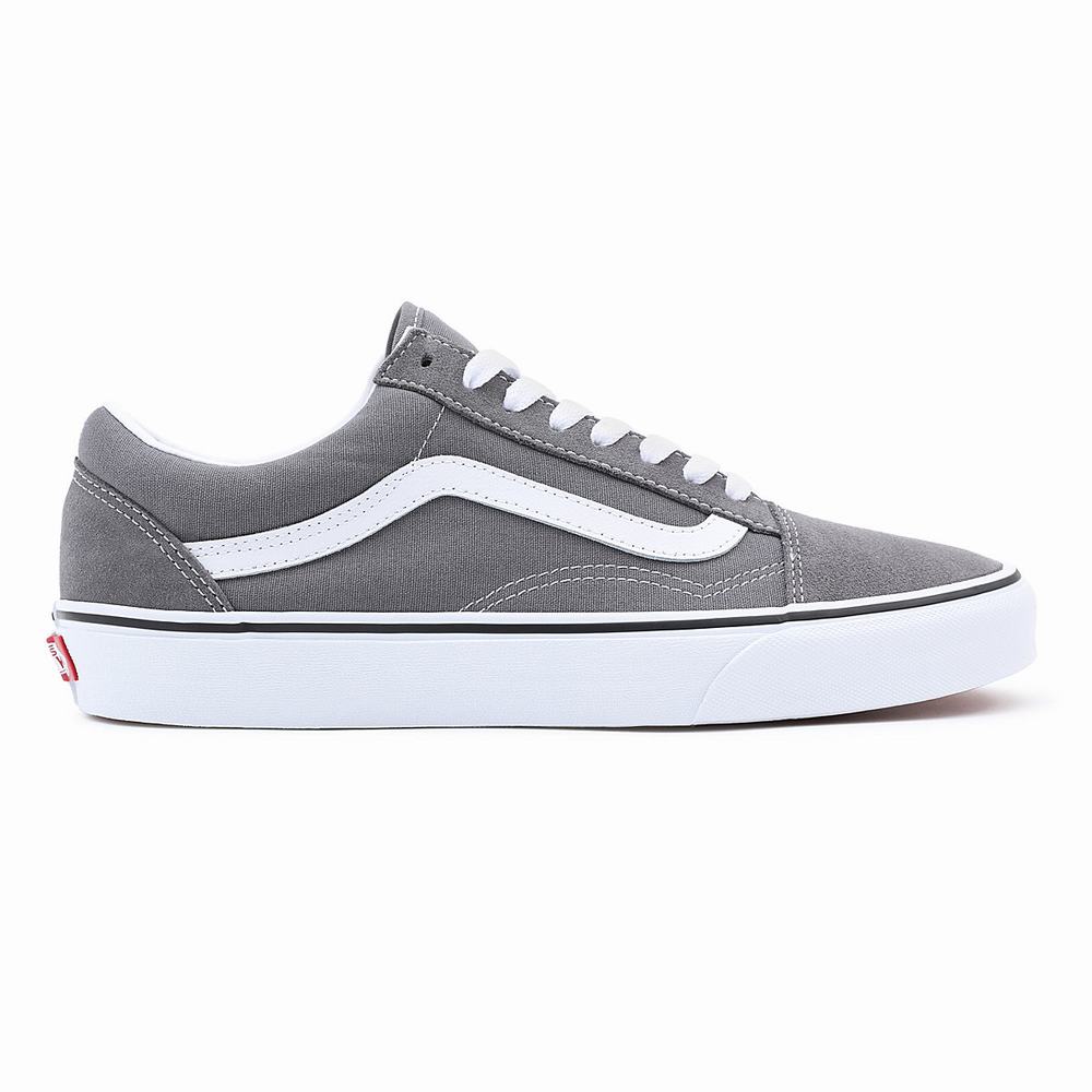 Men's Vans Old Skool Sneakers Grey | USA95742