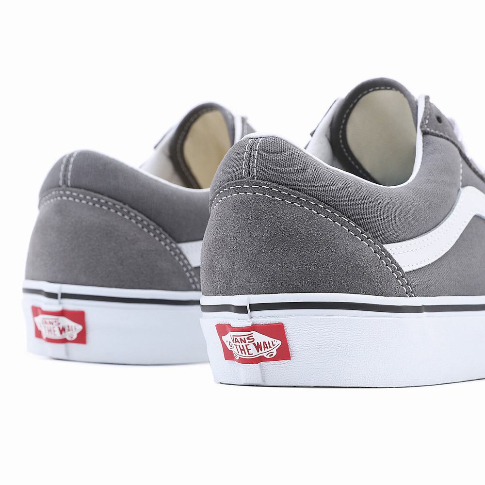 Men's Vans Old Skool Sneakers Grey | USA95742