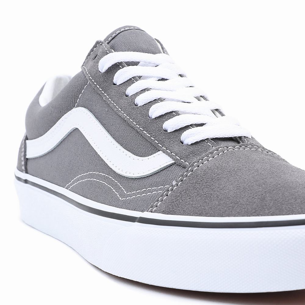 Men's Vans Old Skool Sneakers Grey | USA95742