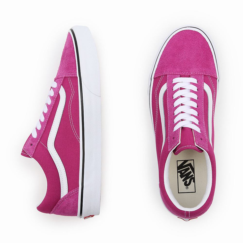 Men's Vans Old Skool Sneakers Pink | USA91062