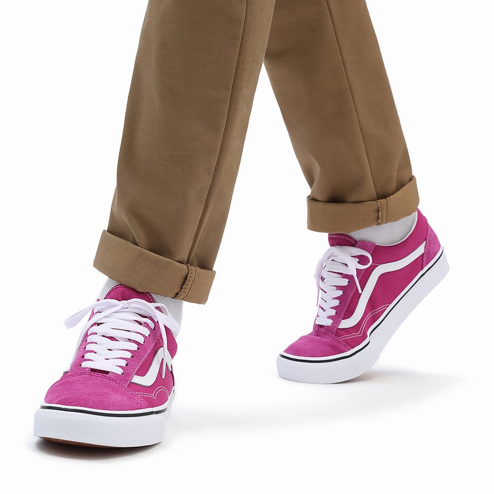 Men's Vans Old Skool Sneakers Pink | USA91062