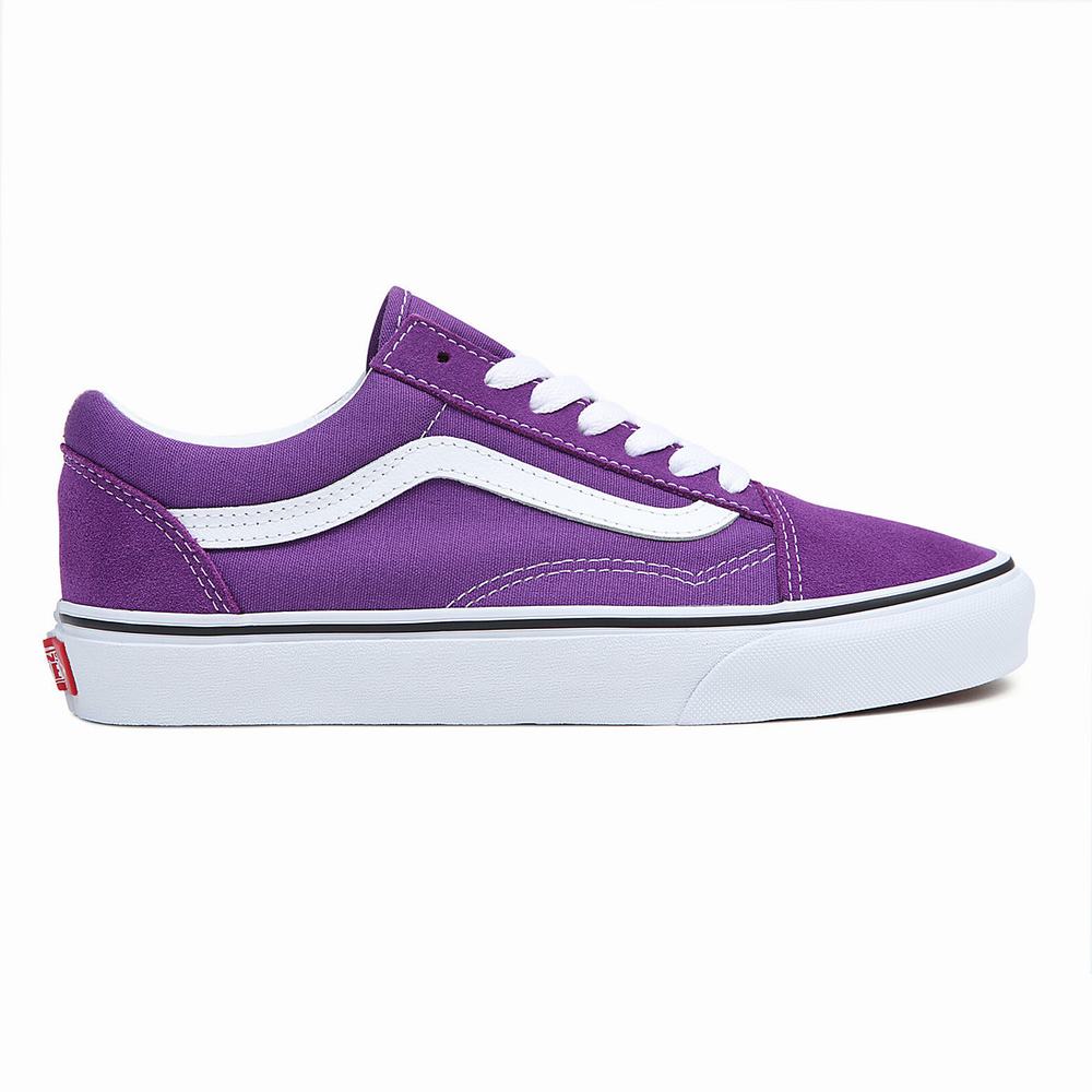 Men's Vans Old Skool Sneakers Purple | USA05216