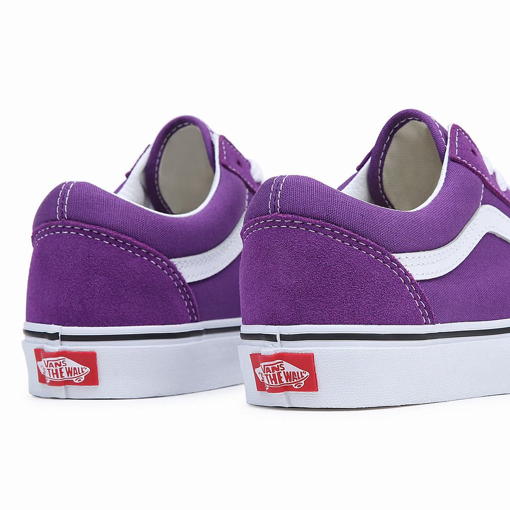 Men's Vans Old Skool Sneakers Purple | USA05216