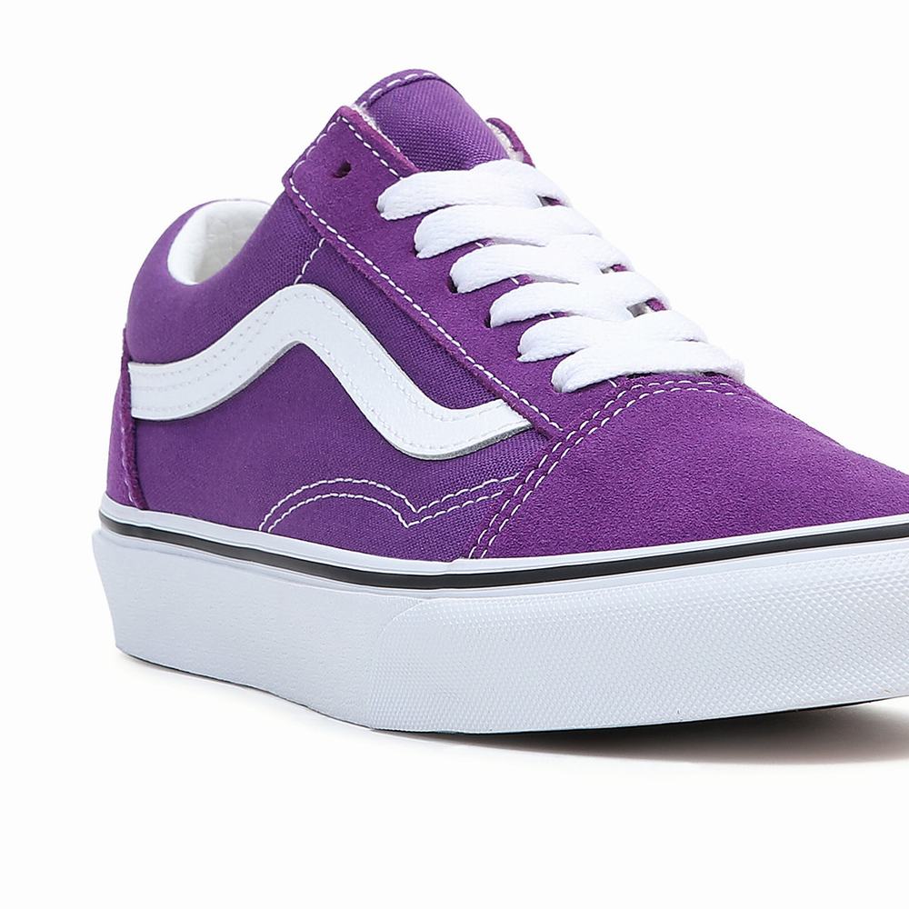 Men's Vans Old Skool Sneakers Purple | USA05216