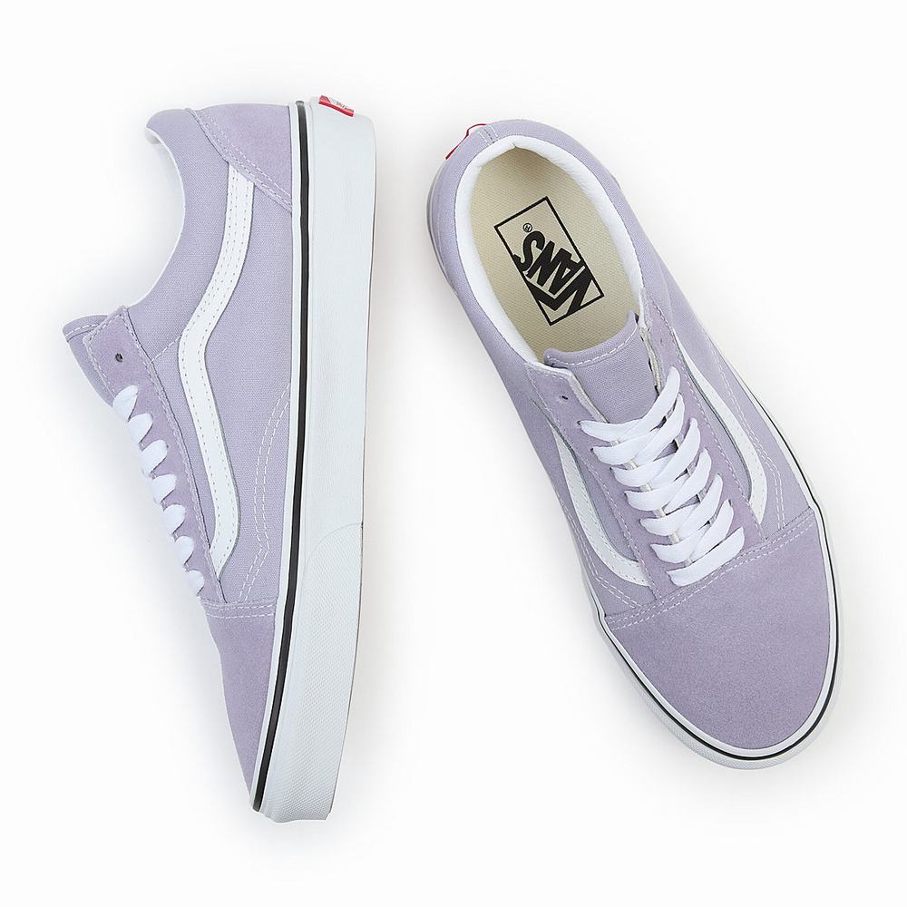 Men's Vans Old Skool Sneakers Purple | USA61403