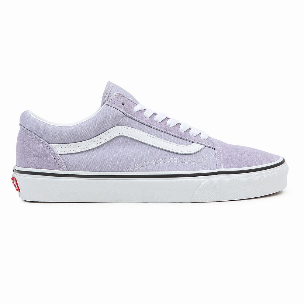 Men's Vans Old Skool Sneakers Purple | USA61403