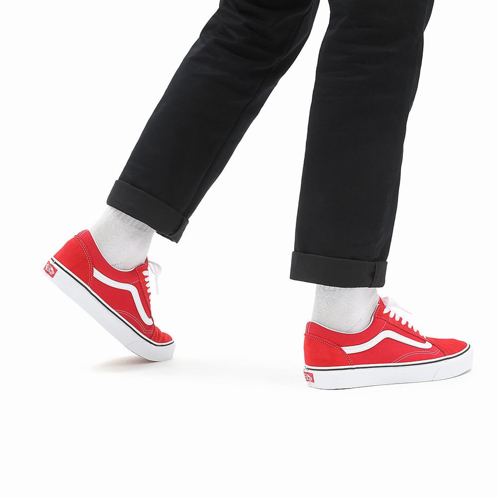 Men's Vans Old Skool Sneakers Red | USA70521