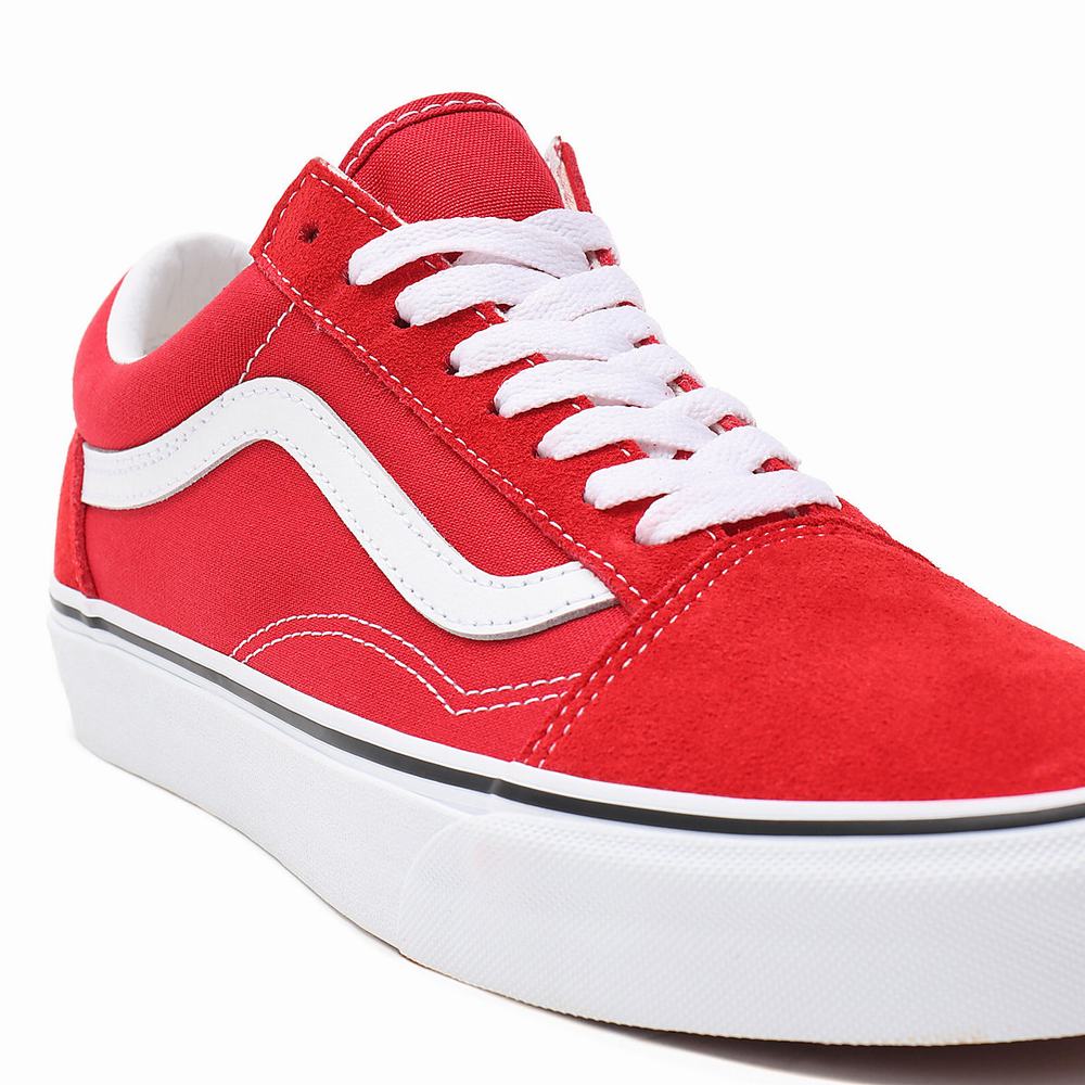 Men's Vans Old Skool Sneakers Red | USA70521