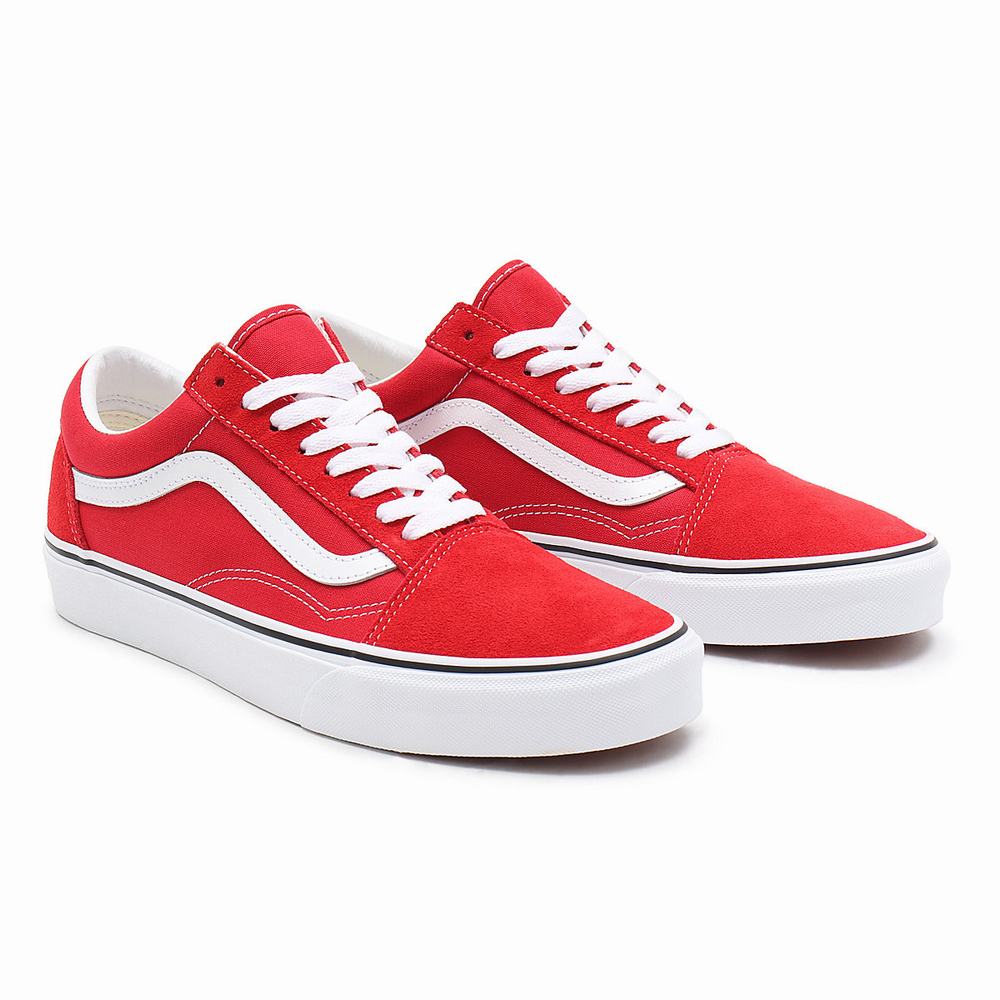 Men\'s Vans Old Skool Sneakers Red | USA70521