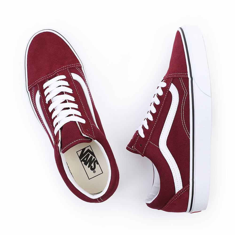 Men's Vans Old Skool Sneakers Red | USA70621