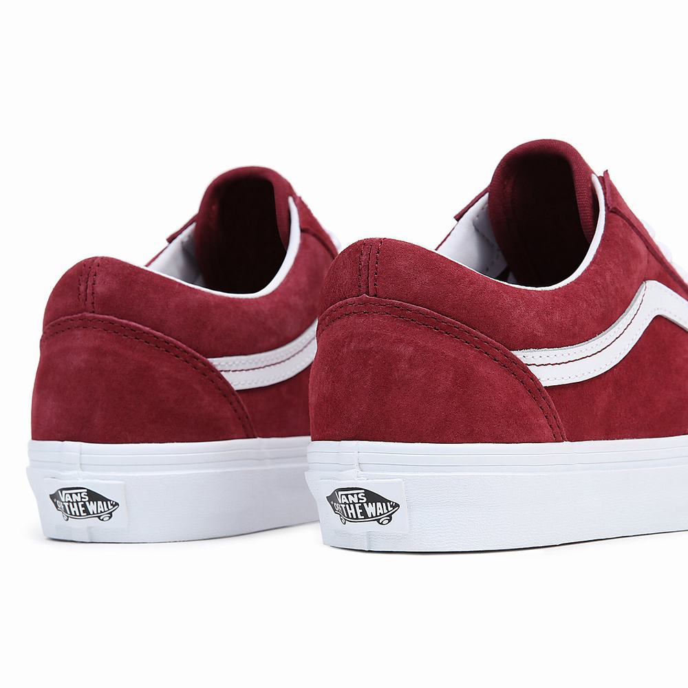 Men's Vans Old Skool Sneakers Red | USA95421