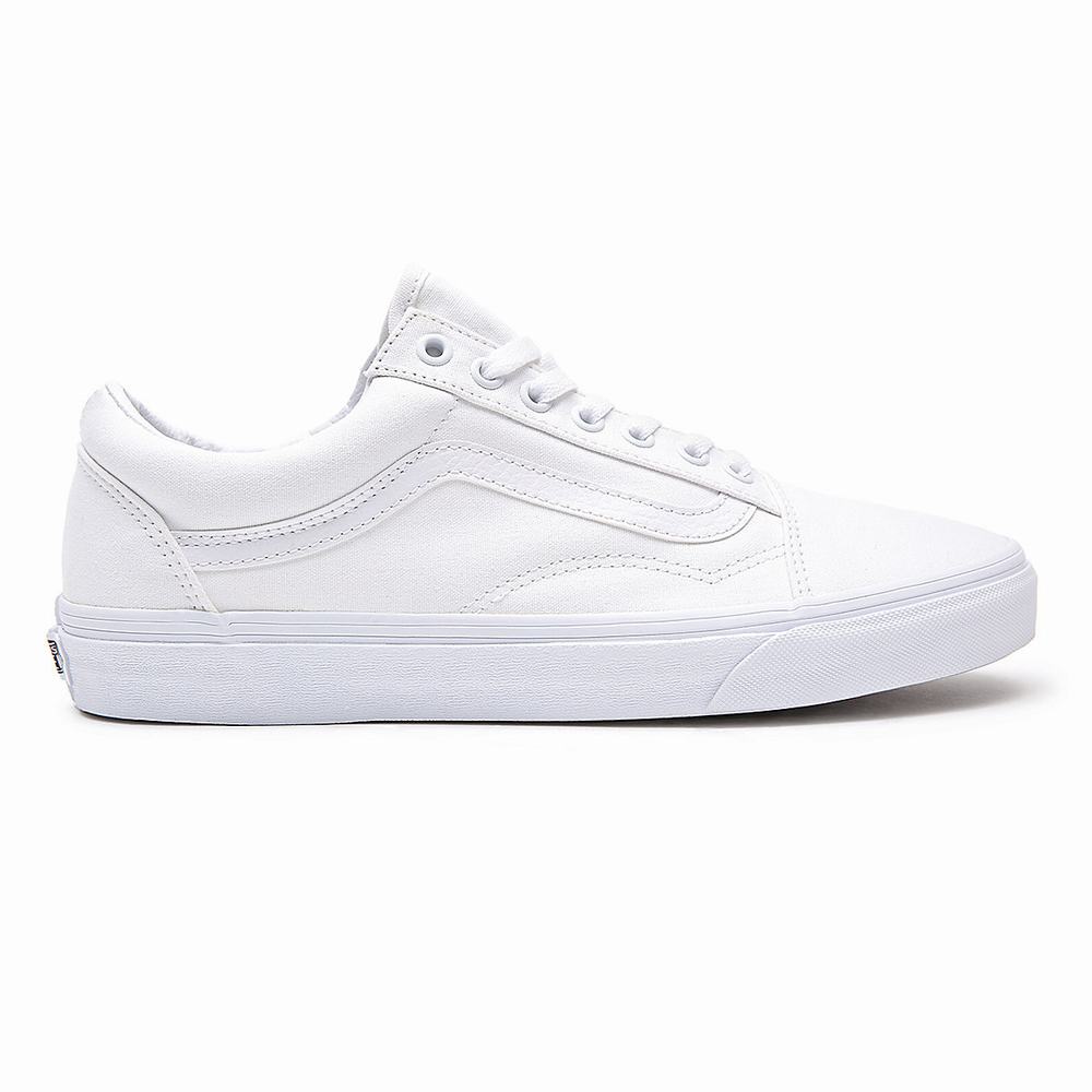 Men's Vans Old Skool Sneakers White | USA48162