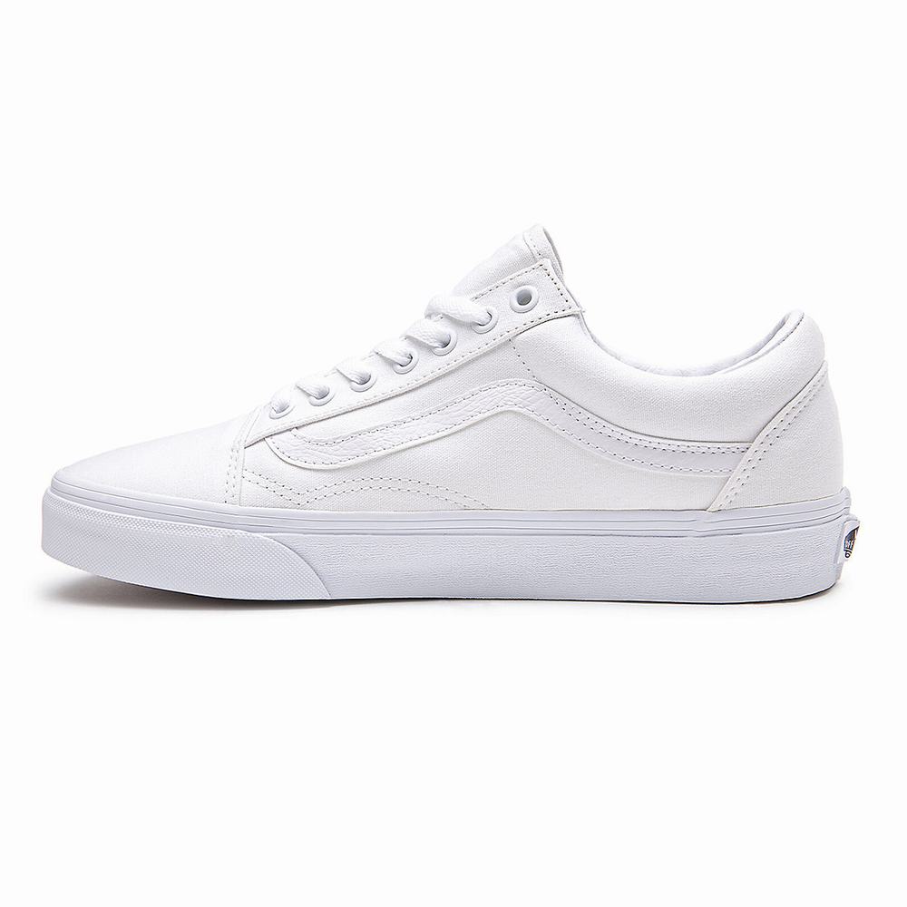 Men's Vans Old Skool Sneakers White | USA48162