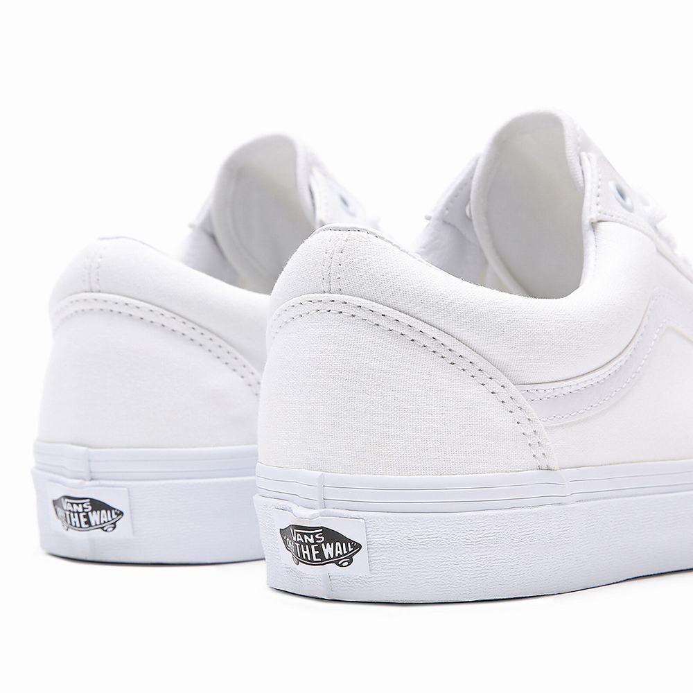 Men's Vans Old Skool Sneakers White | USA48162