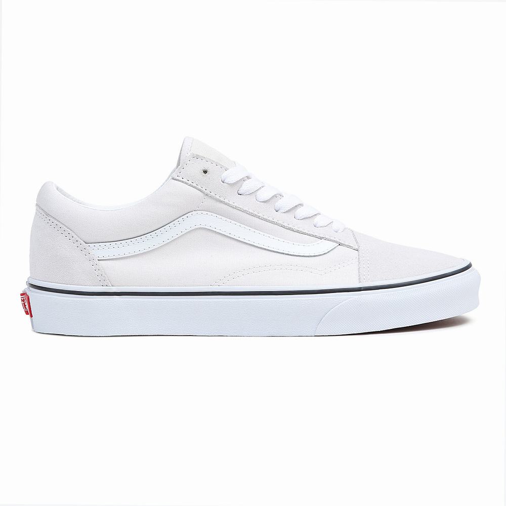 Men's Vans Old Skool Sneakers White | USA69570