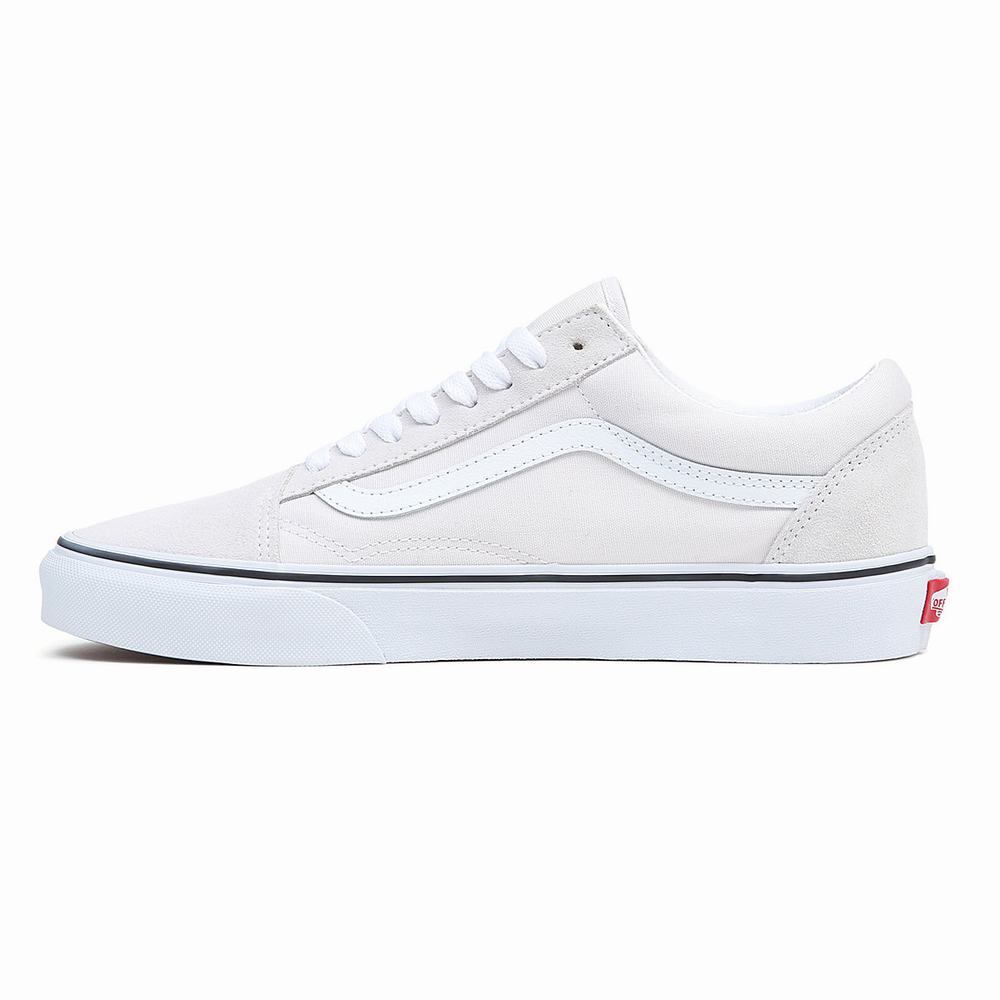 Men's Vans Old Skool Sneakers White | USA69570