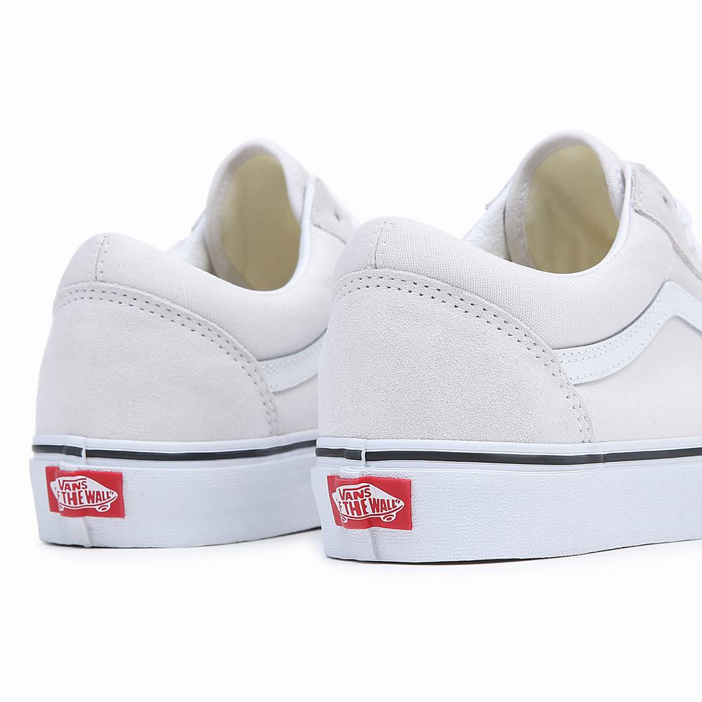 Men's Vans Old Skool Sneakers White | USA69570