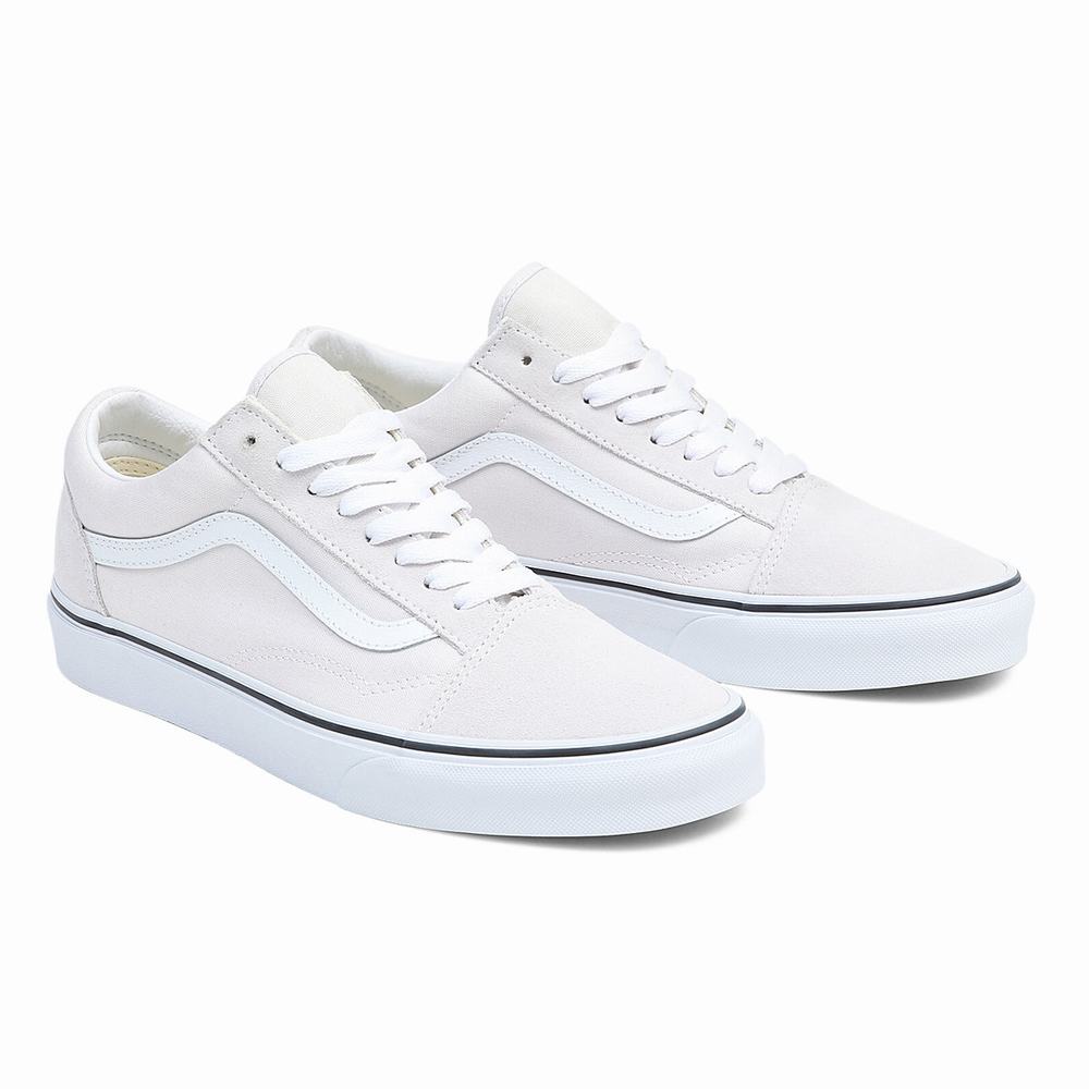 Men\'s Vans Old Skool Sneakers White | USA69570