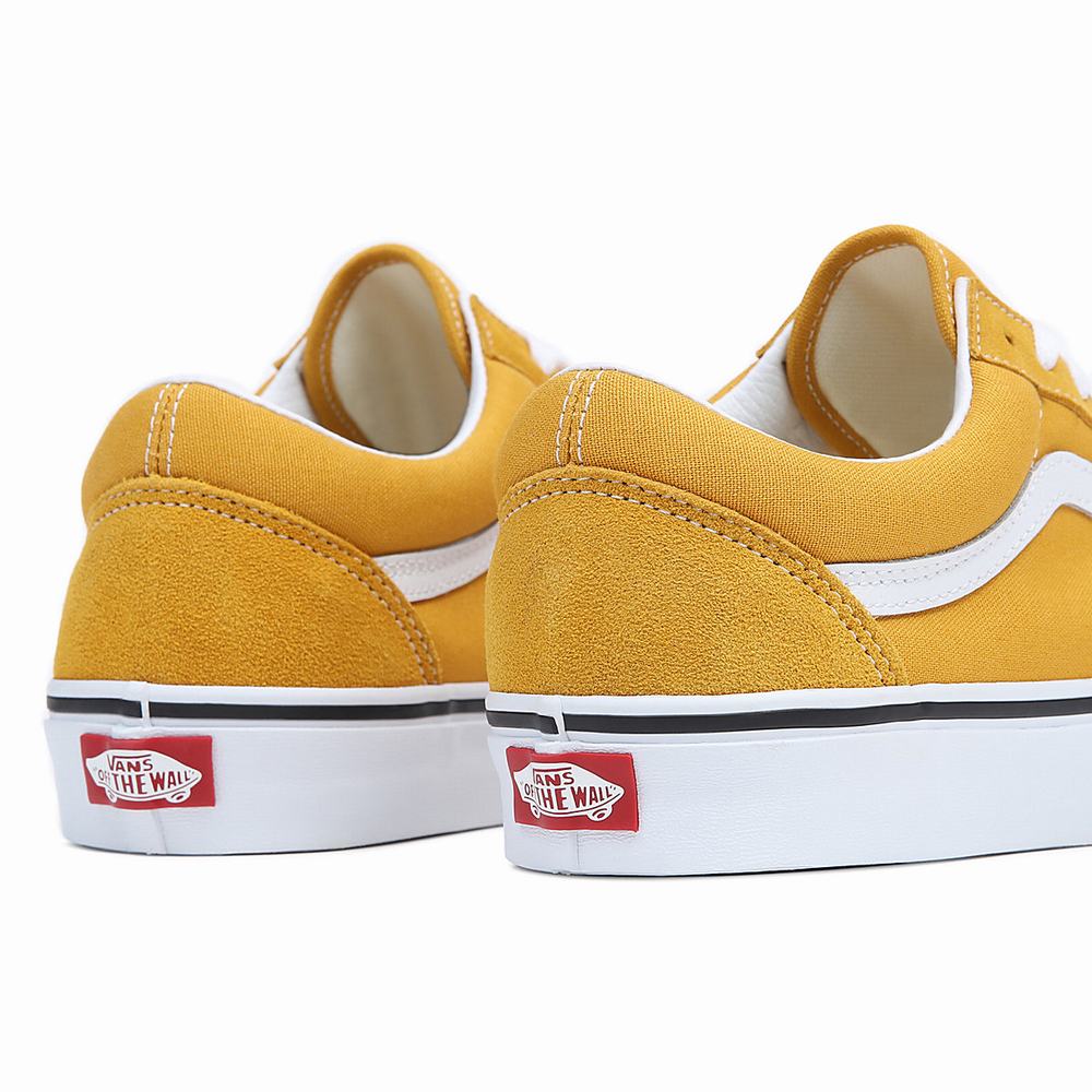 Men's Vans Old Skool Sneakers Yellow | USA37284