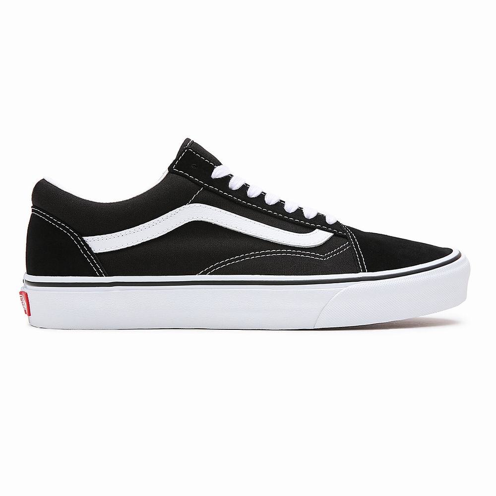 Men's Vans Old Skool Wide Fit Sneakers Black | USA38451