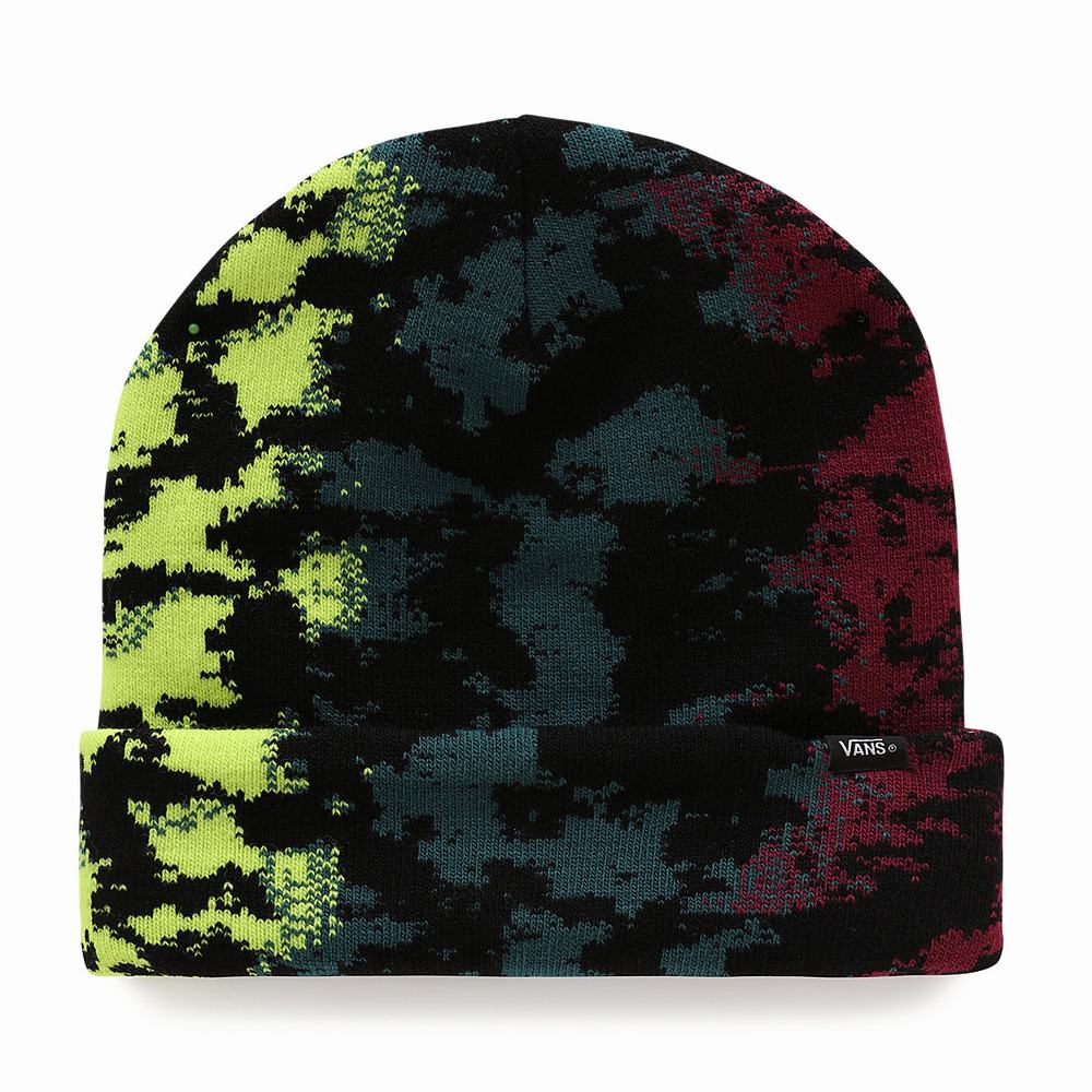 Men\'s Vans Parkview Cuff Beanie Multicolor | USA57021