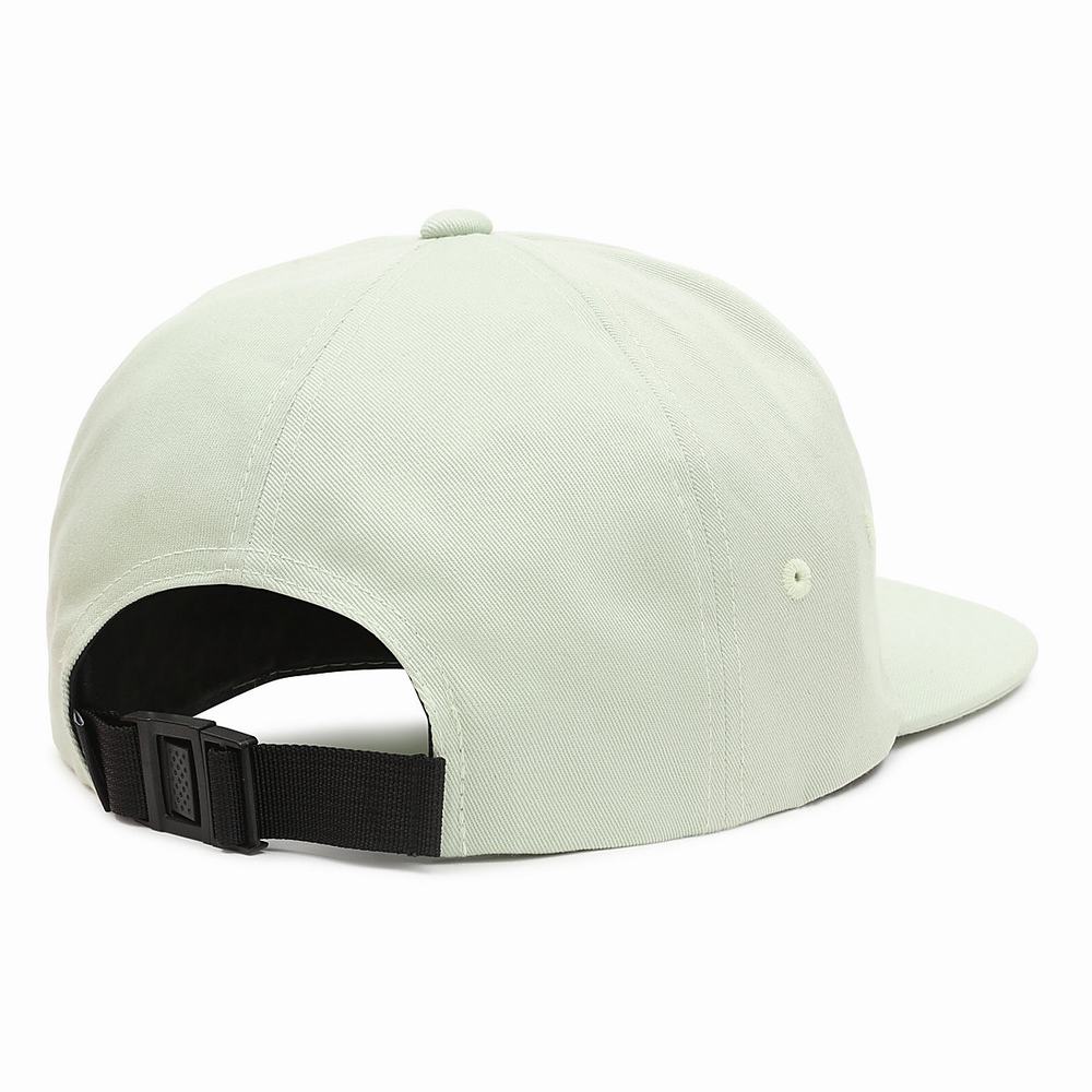 Men's Vans Peace Of Mind Jockey Hats Green | USA32789