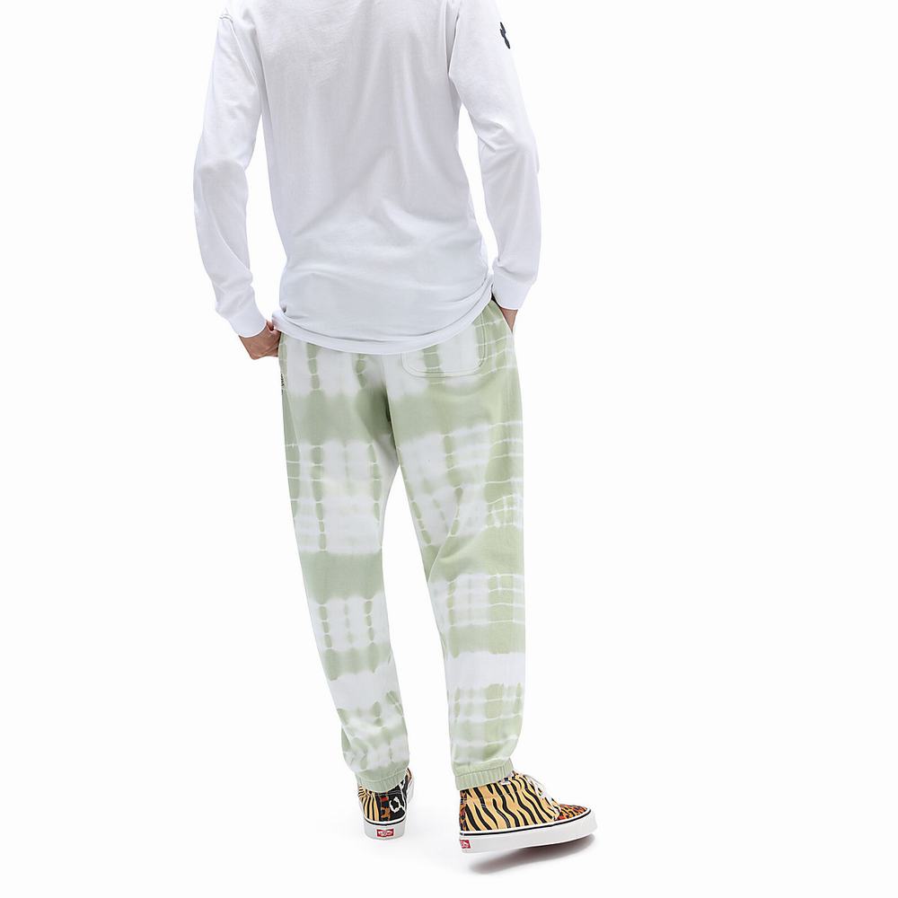 Men's Vans Peace Of Mind Relaxed Sweat Pants Green | USA60159