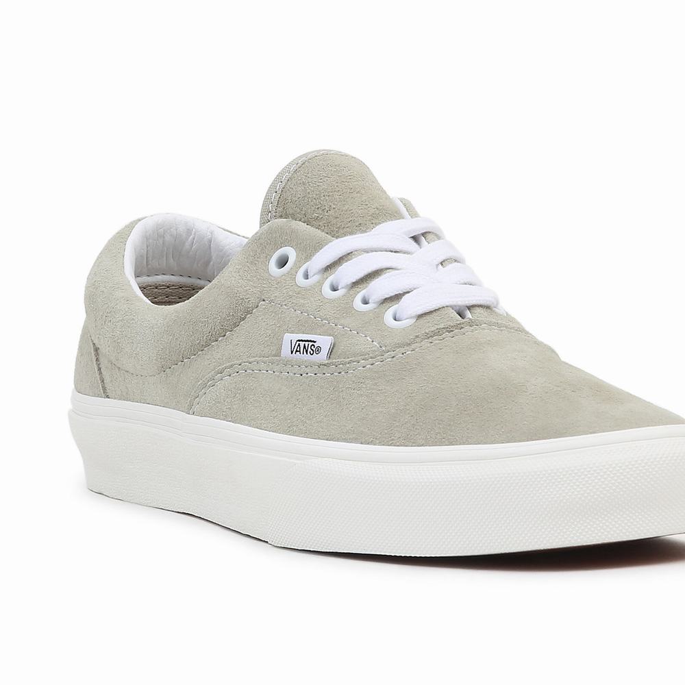 Men's Vans Pig Suede Era Sneakers Green / Grey | USA14985