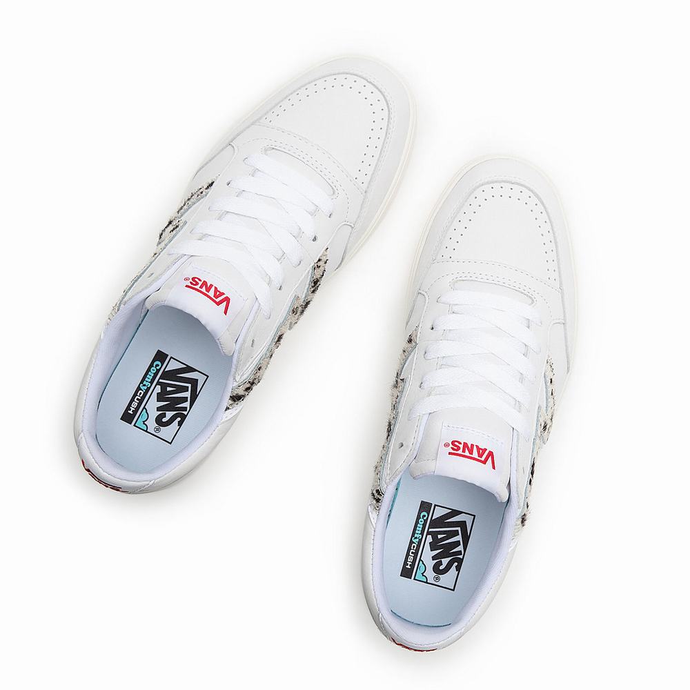 Men's Vans Pony Lowland CC Sneakers White | USA47136