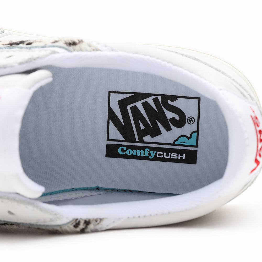 Men's Vans Pony Lowland CC Sneakers White | USA47136