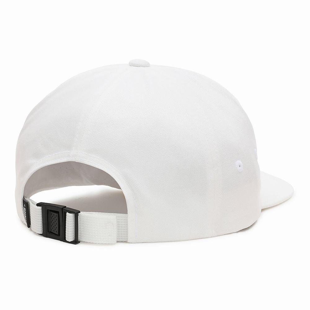 Men's Vans Pride Jockey Hats White | USA50328