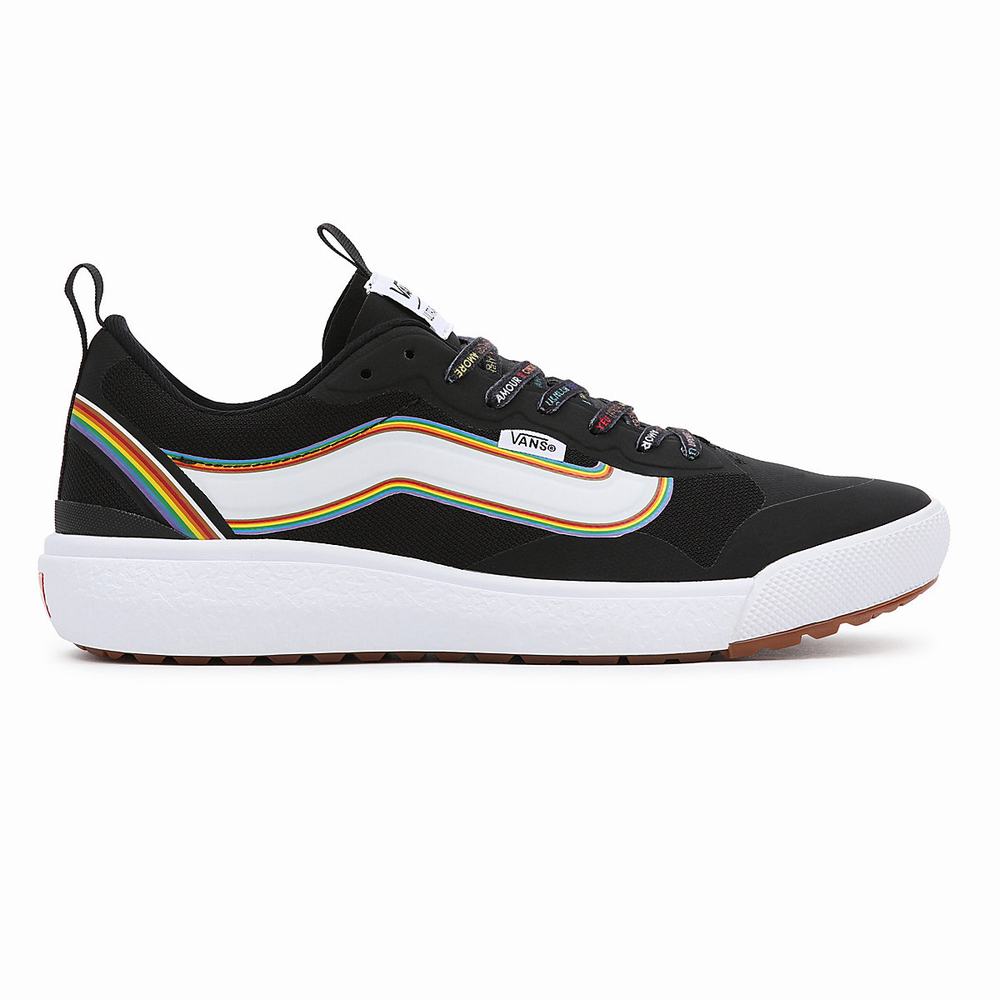 Men's Vans Pride UltraRange EXO Sneakers Black | USA29450