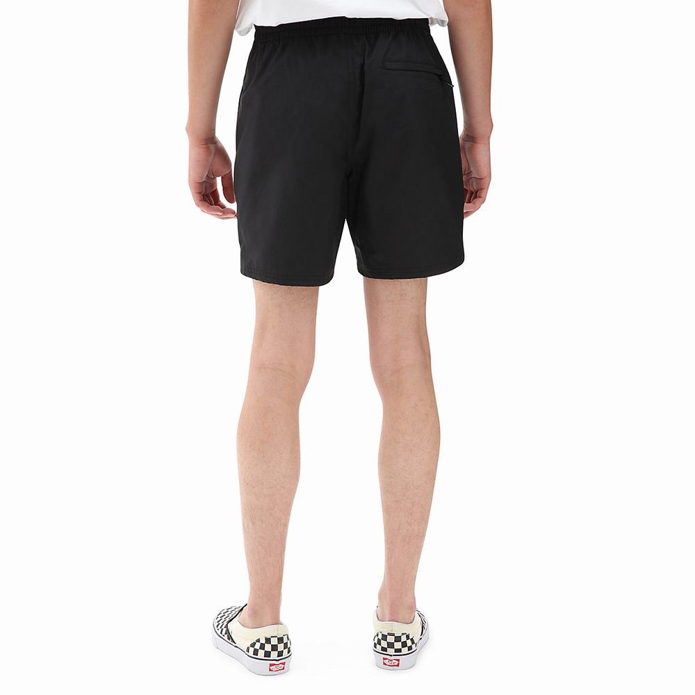 Men's Vans Primary Volley II Boardshorts Black | USA16927