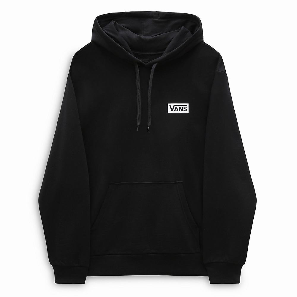 Men's Vans Relaxed Fit Hoodie Black | USA34617