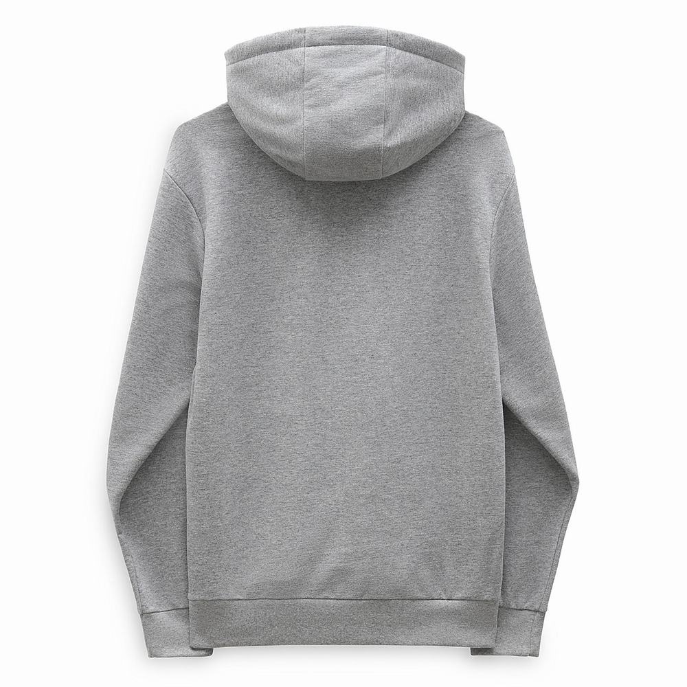 Men's Vans Relaxed Fit Hoodie Grey | USA63851