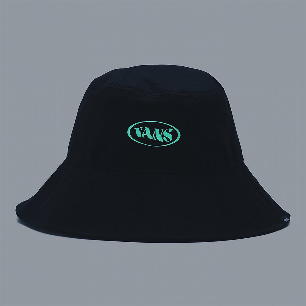 Men's Vans Retrospectator Sport Bucket Hats Black | USA29486