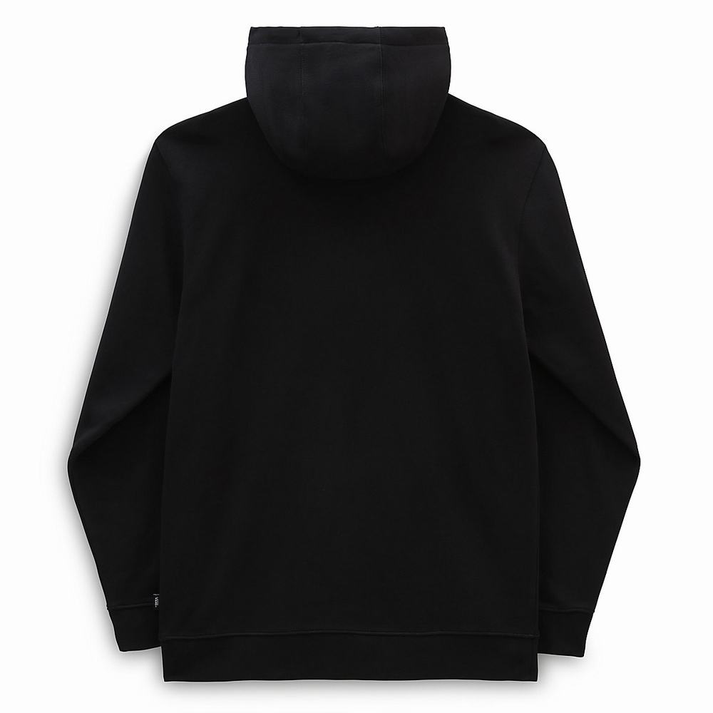 Men's Vans Rise Up Hoodie Black | USA14328