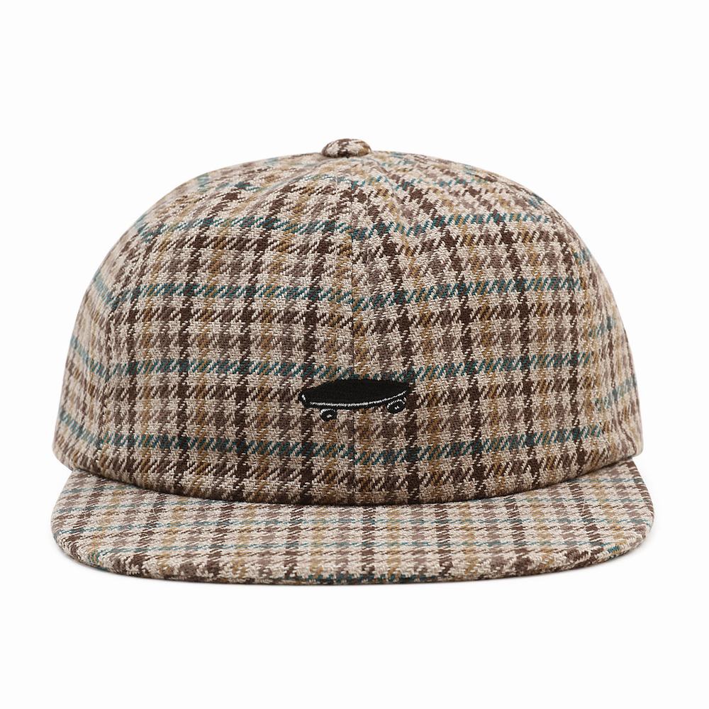 Men\'s Vans Salton Hats Beige | USA78453