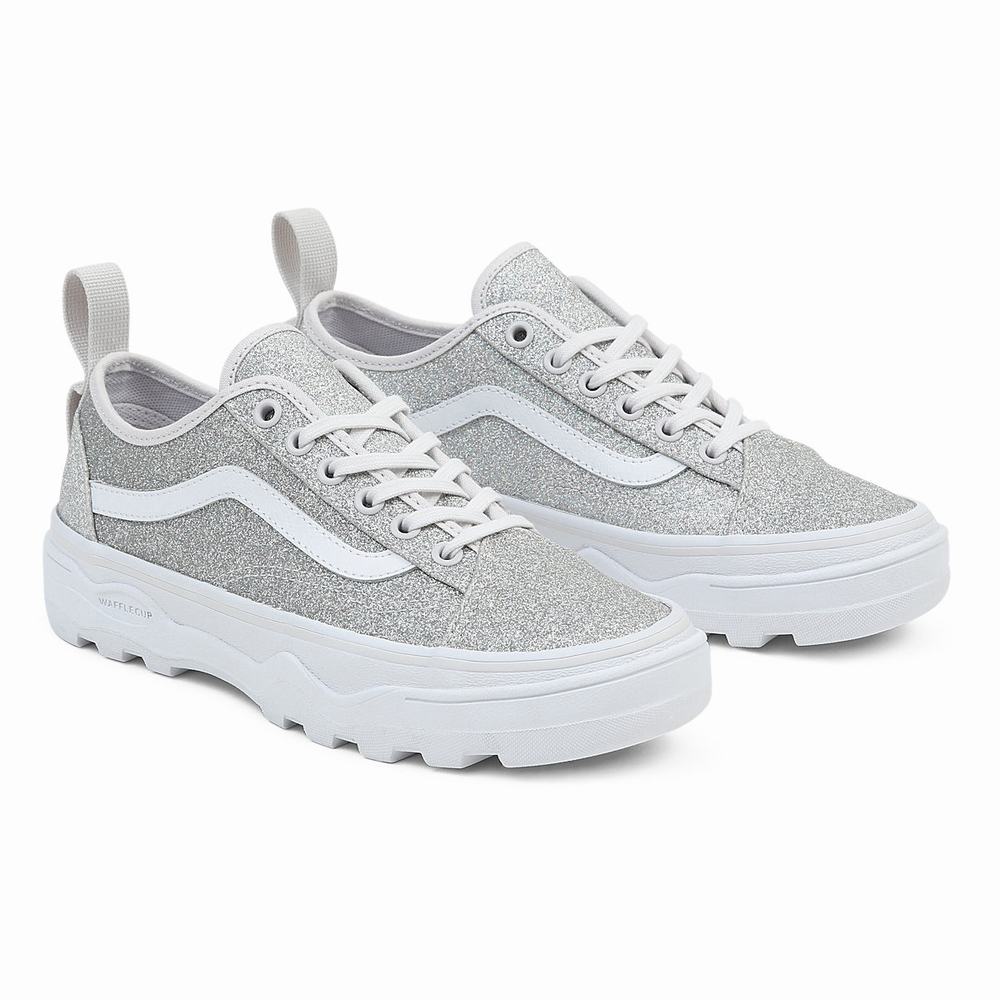 Men\'s Vans Sentry Old Skool WC Sneakers Grey | USA59280