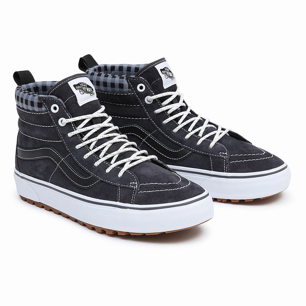 Men\'s Vans Sk8-Hi MTE-1 Sneakers Black | USA17506